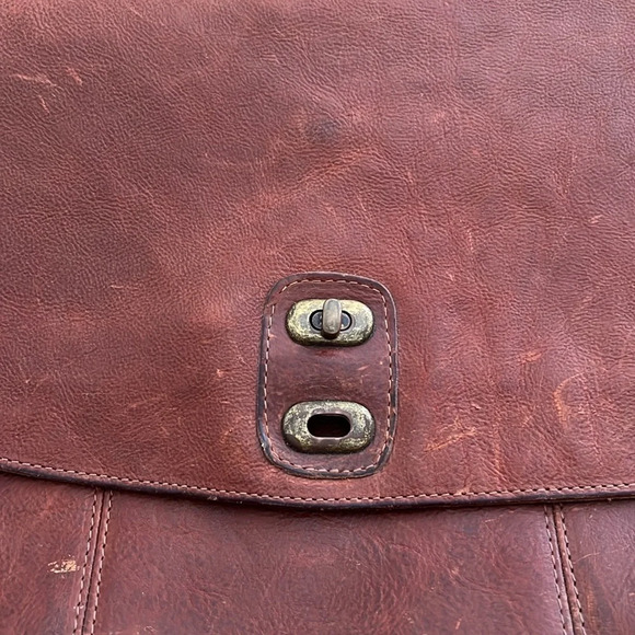 Will Leather Goods Kent Messenger Shoulder Bag Briefcase Vintage Laptop Case - Picture 3 of 10